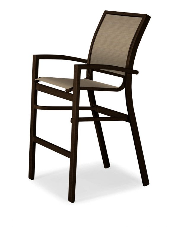 Sling Balcony Height Stacking Cafe Chair