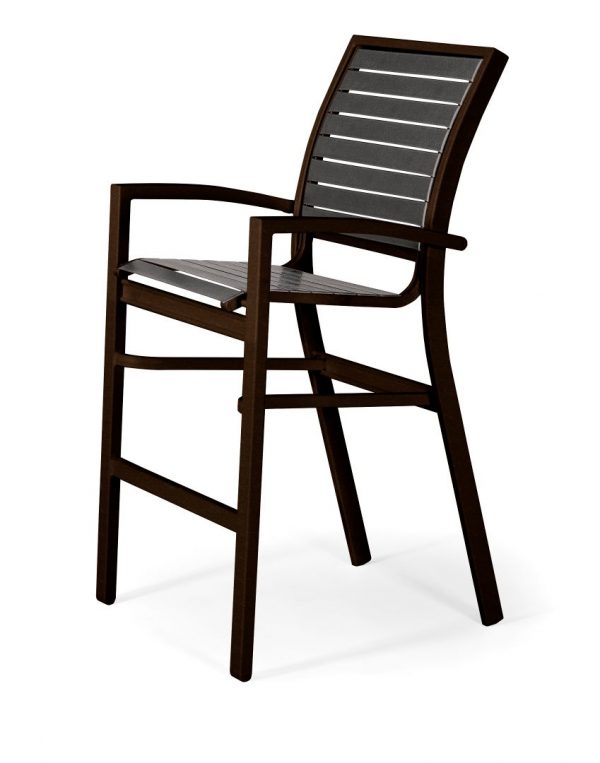 Contract Strap Bar Height Stacking Cafe Chair