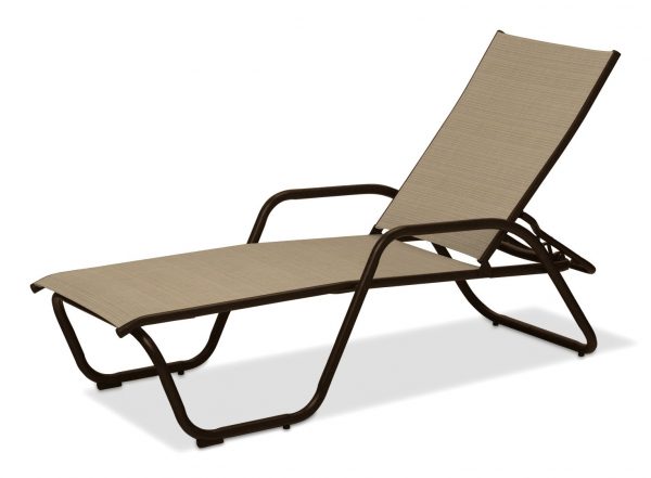 Sling Four-Position Stacking Chaise Lounge