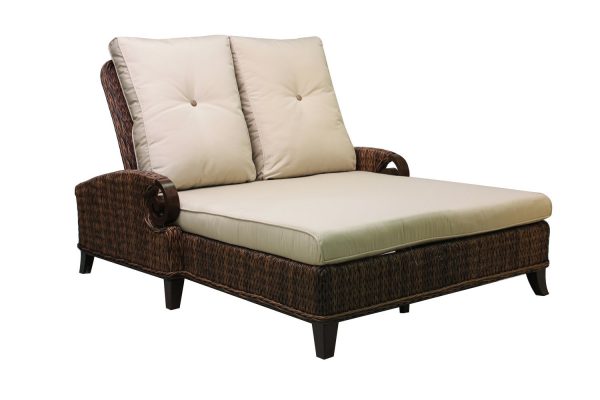 Double Adjustable Chaise Lounge